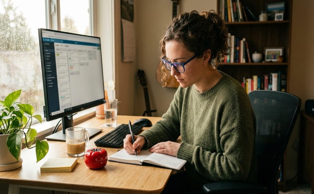 A Simple Desk Habit That Improves Work Output